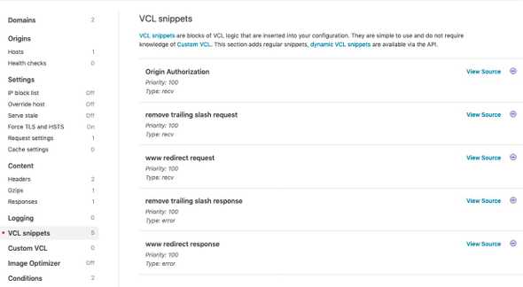 VCL Snippet