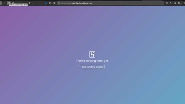 Heroku Error Page